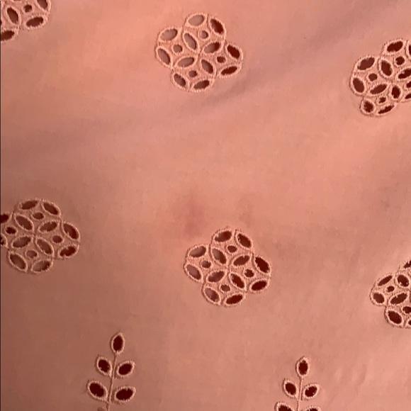 🌹MADEWELL🌹Eyelet off shoulder dress Mauve 2 - Picture 5 of 7